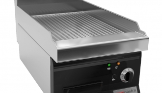 Electric griddle - grooved (4 kW)