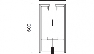 Electric deep fat fryer 10 litres (9 kW)