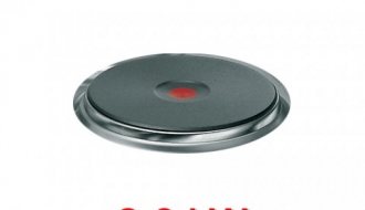 Electric stove 4x plates round (10.4 kW) - 230V