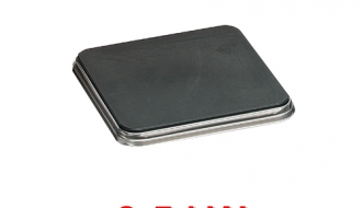 Electric cooker with 4 square plates (14 kW)