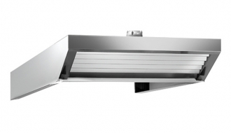 Hood with motor