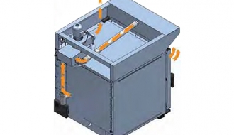 Hood with motor