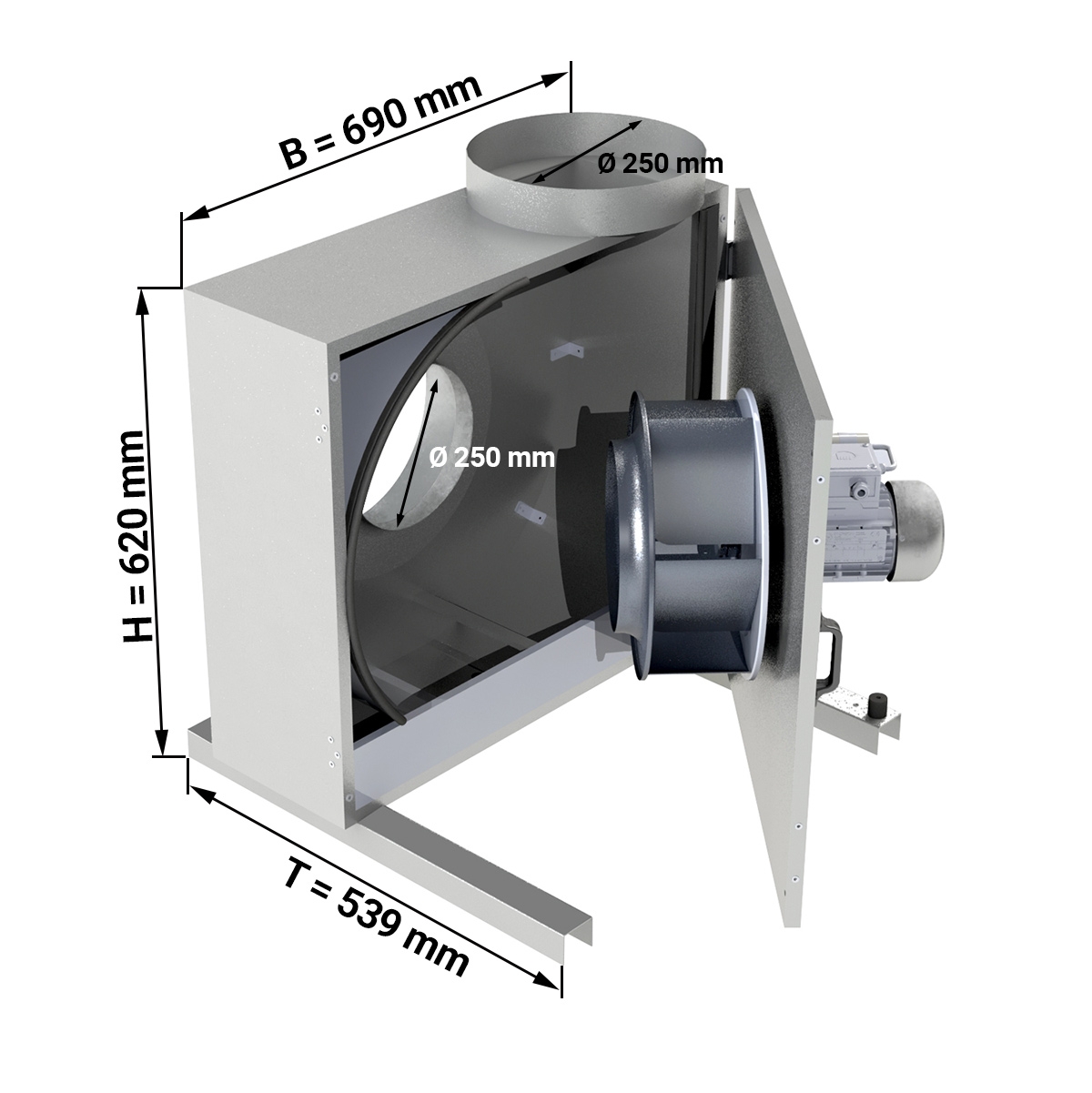 Airbox Pro 2825 m³ per hour