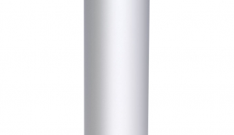 Straight pipe in stainless steel 0.5 m / Ø 450 mm