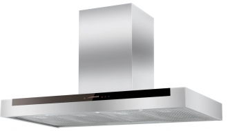Plasma extractor hood - 1.2 m - with touch-control, motor, filter & lamp