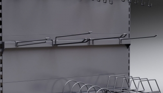 Riidekandur stangele 400mm