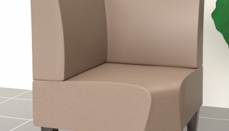 Baaridiivan Miami 103cm - Taupe