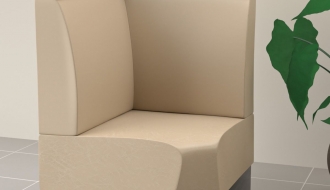 Baaridiivan Denver 128cm - Kreem