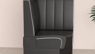 Baaridiivan Diner2 123cm - must