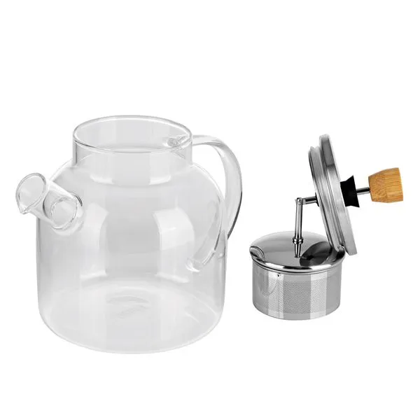 BEEM Glass teapot - with sieve insert - 1.5 liters