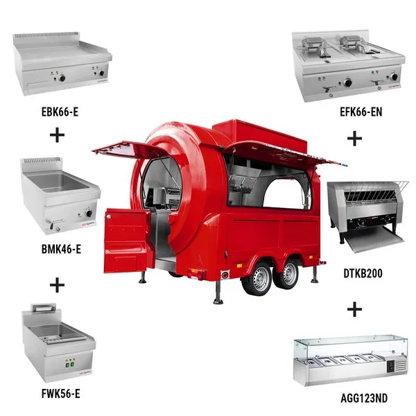 Mobile Kitchen - Theme: Fast Food / GGM Equipment