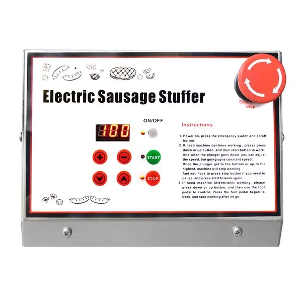 Stainless Steel Electric Sausage Stuffer