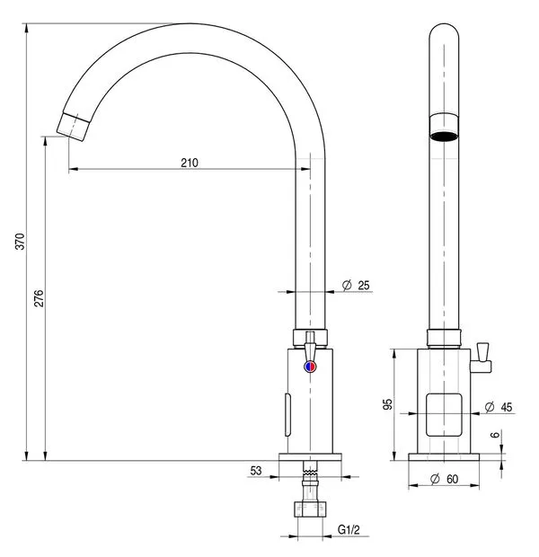 Segisti 210mm infrapunaanduriga