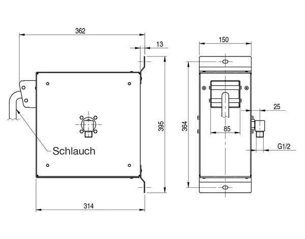 Pesupüstol voolikuhoidikuga 5m