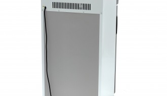 Klaasuksega külmik 80L