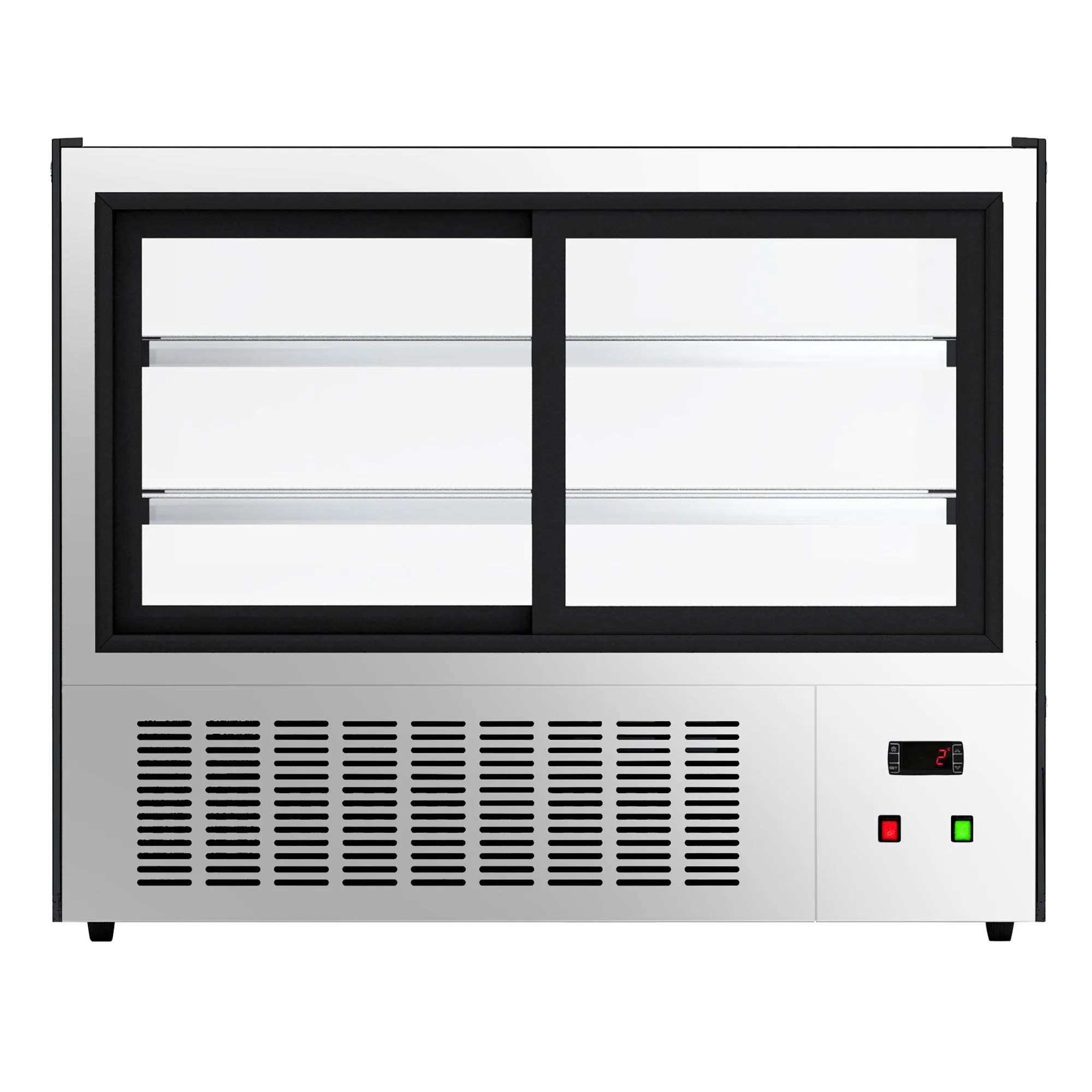 Tabletop refrigerated display case 105L