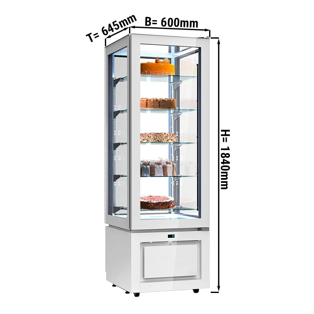 Panoramic display case 324L