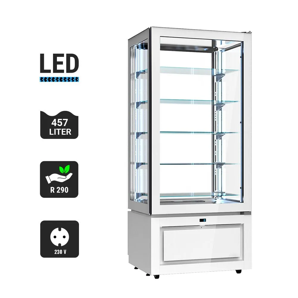 Panoramic display case 457L