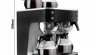 Filterkohvimasin 2x1,8L