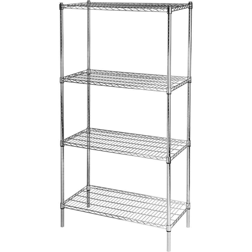 Võrkriiul kroom 900x450mm