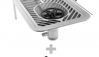 Klaasipesur tilkumisalusega G3/8"