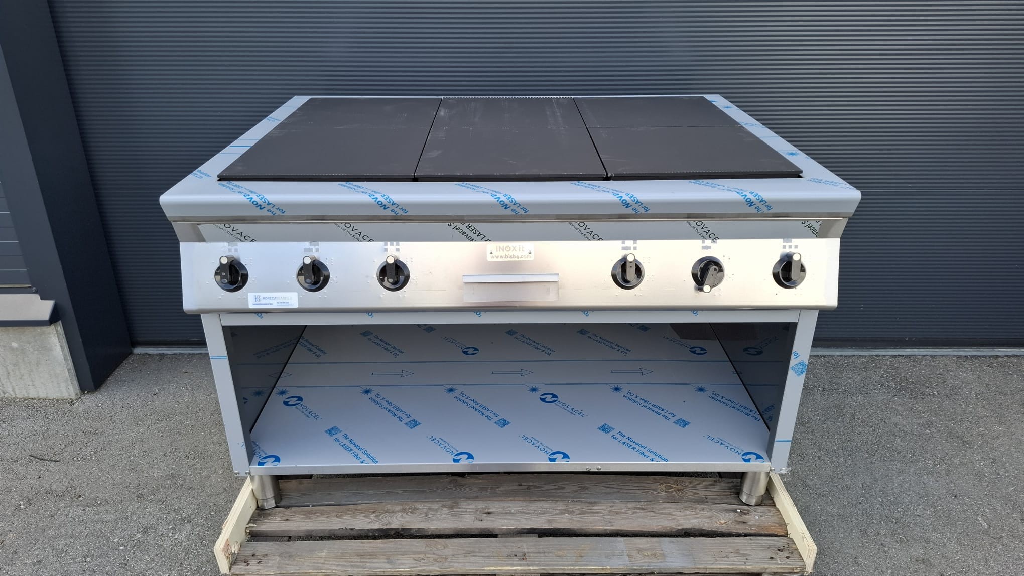 Elektripliit 6x4kW + alusraam