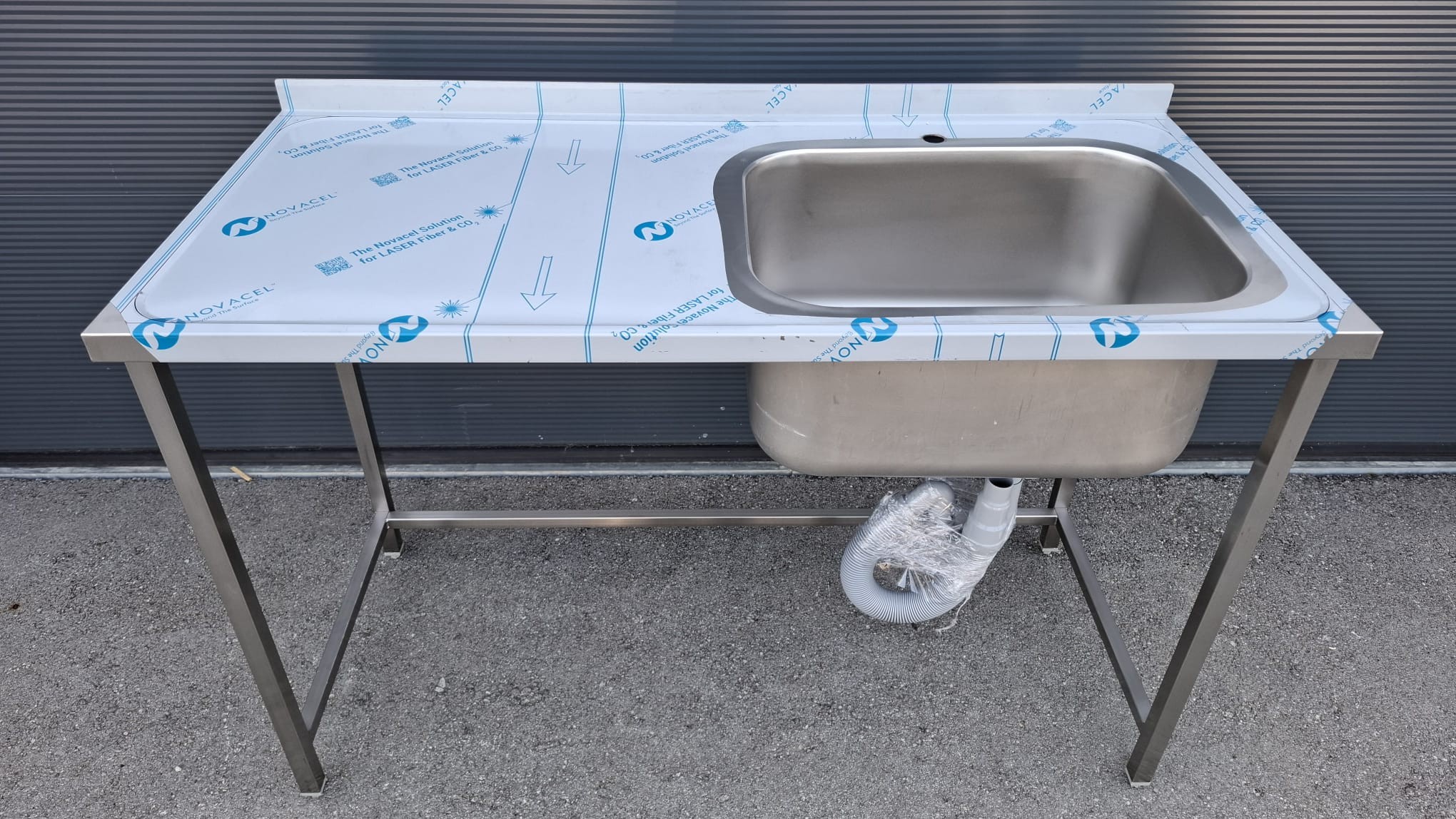 Rst tööpind valamuga 1400x650x900mm
