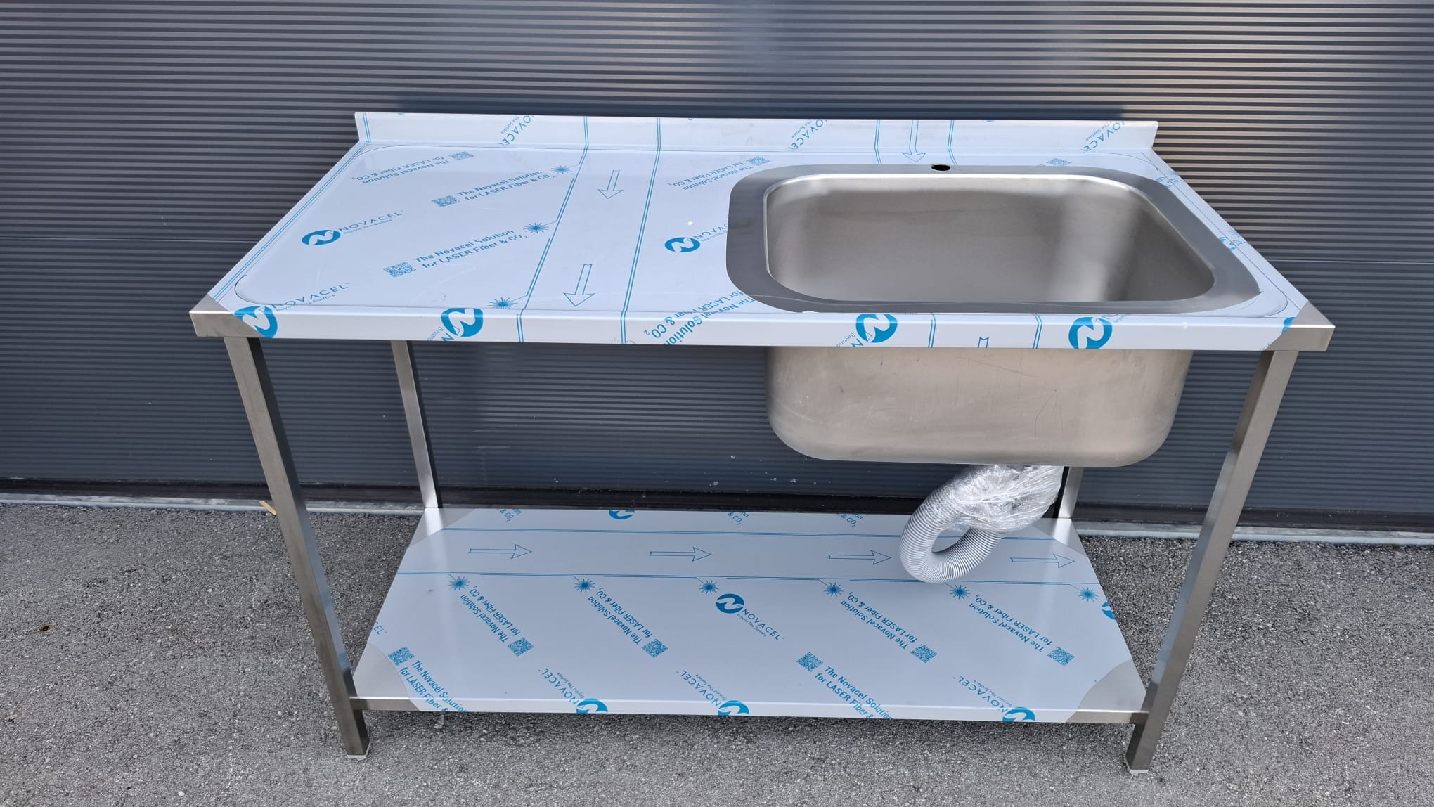 Rst tööpind valamuga 1400x650x900mm