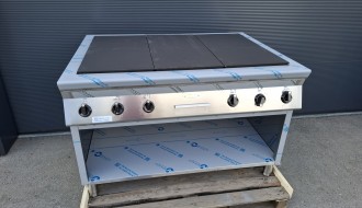 Elektripliit 6x4kW + alusraam