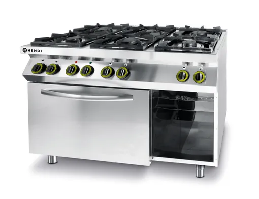 Gaasipliit 28,5kW + konvektsioonahi 3kW