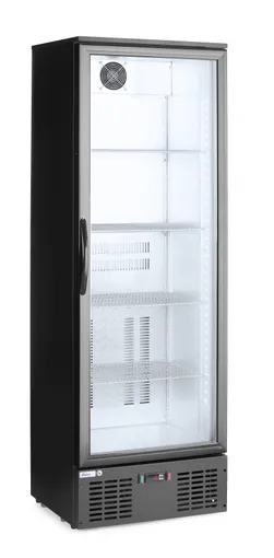 Klaasuksega külmik 243L