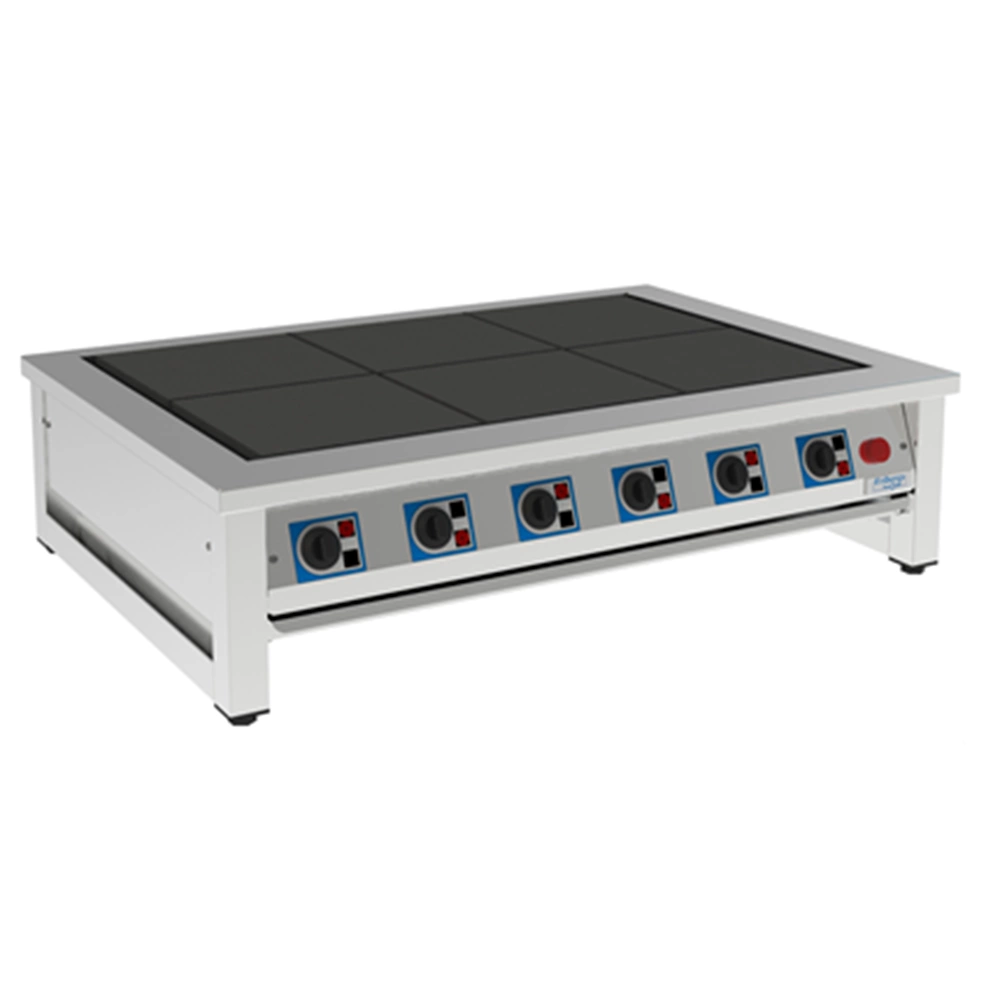 Elektripliit 6x2,5kW 300x300mm tõstetavad plaadid