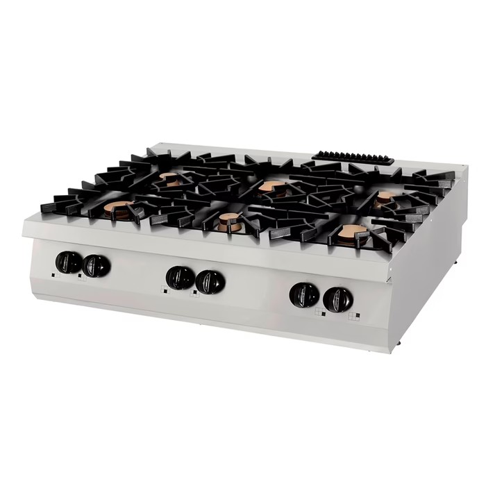 Gaasipliit 3x6kW + 3x10kW