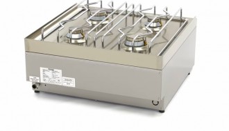 Gaasipliit 2x5kW + 2x3,5kW