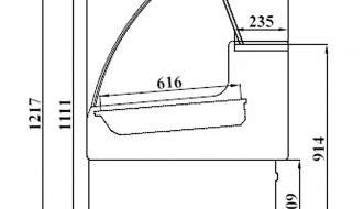 Kalalett 1500mm