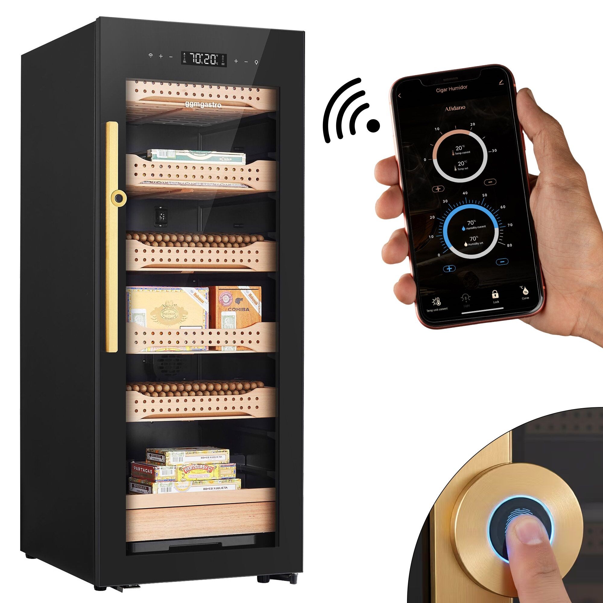 Humidor sigaritele 200L