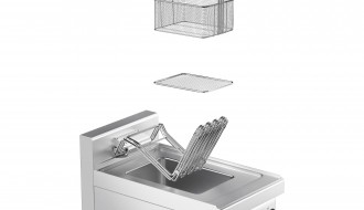 Fritüür 10L kraaniga 700mm