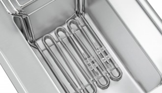 Fritüür 10+10L kraaniga 600mm