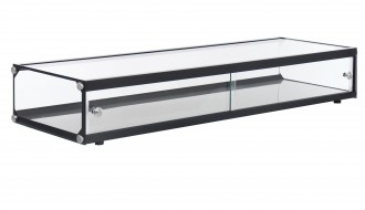 Lauapealne vitriin karastatud klaasist 1200mm