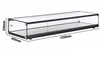 Lauapealne vitriin karastatud klaasist 1200mm