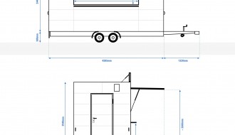 Food truck 5755mm