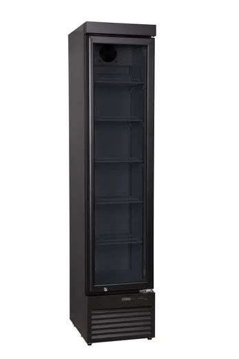 Klaasuksega külmik Slim 157L