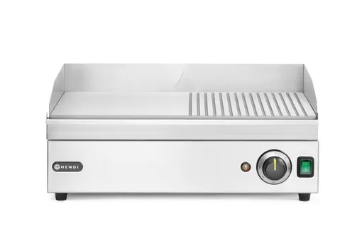 Plaatgrill pooleldi rihveldatud, Kitchen Line, 2400W