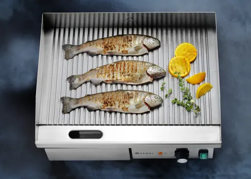 Plaatgrill Budget Line rihvel 550mm