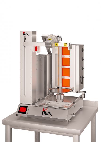Kebab grill 50kg gaas