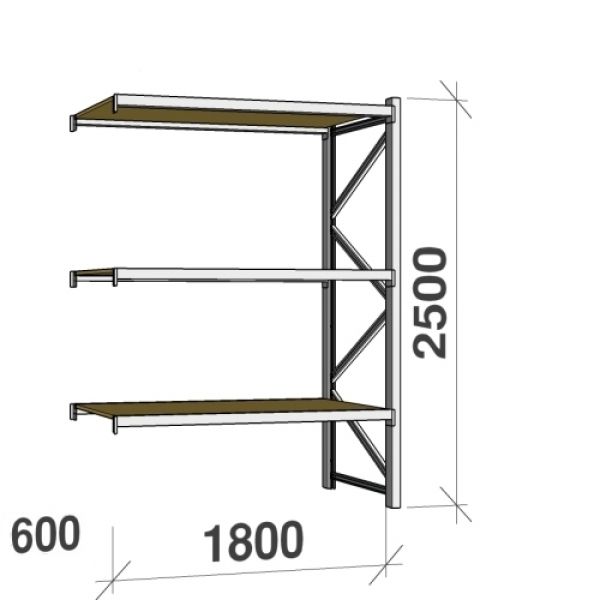 Riiul UNIV lisa 1800x600